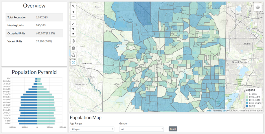 Census Dashboard thumbnail